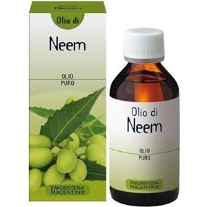 ERBORISTERIA MAGENTINA Olio di Neem Vegetale 100 ml - Rimedio Naturale con Vitamina E e Acidi Grassi Essenziali