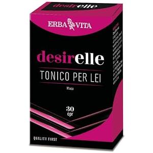 ERBA VITA Desirelle integratore alimentare tonico per lei a base di estratti vegetali, L-Arginina e Vitamine - Formato 30 Compresse