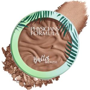 Physicians Formula - Murumuru Butter Bronzer - Terra Abbronzante Viso, Colore Scuro, a Base di Burro di Murumuru ad Effetto Illuminante - con Applicatore in Spugna - Deep Bronzer