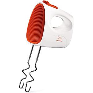 Ariete 1541 Mixy Orange - Fruste elettriche - Doppio set fruste per montare e impastare - 5 velocità e Turbo - 250 Watt