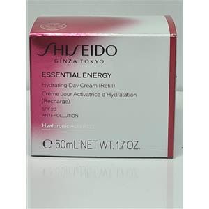 Shiseido Essential Energy Hydrating Day Cream Ricarica 50 ml - Crema Viso Idratante con SPF 20 per Tutti i Tipi di Pelle