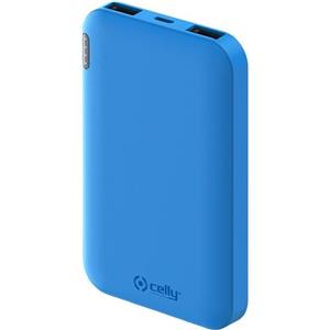 Celly Batteria portatile Celly powerbank 5000mAh Blu [PBE5000BL]