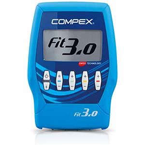 COMPEX FIT 3.0 - Elettrostimolatore muscolare EMS, TENS e Massaggio - 4 canali indipendenti, 999 livelli di intensità, 20 programmi - Compatibile con l'app Compex Coach