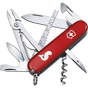 Victorinox, Officer's Knives, Coltellino Svizzero, Originale, Multiuso, Campeggio, 19 Funzioni, Lama, grande, Cavatappi