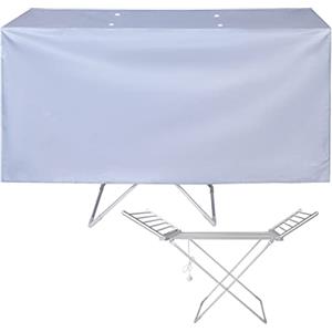 BILPHUN Copertura per stendibiancheria riscaldata, copertura per stendino elettrico aiuta ad accelerare l'asciugatura (solo copertura per stendibiancheria)