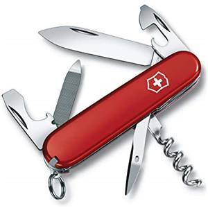 Victorinox, Sportsman, Coltellino Svizzero, Originale, Multiuso, Campeggio, 13 Funzioni, Lama, grande, Apriscatole