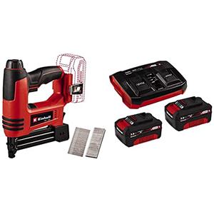 Einhell Graffettatrice TE-CN 18 Li - Solo Power X-Change + 2 x 3.0Ah & Twincharger Kit Power X-Change