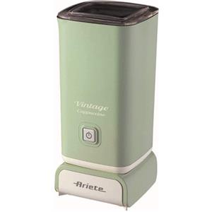 Ariete 2878 Cappuccinatore Vintage Montalatte a caldo e a freddo Cappuccino, cioccolata, infusi liofilizzati 500 Watt Verde