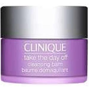 Clinique Take The Day Off Cleansing Balm Makeup Remover | Scioglie il trucco + crema solare, 28,3 g