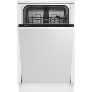 Beko DIS35020 - Lavastoviglie da Incasso Scomparsa Totale Slim 45 cm 10 Coperti Classe A++ (Nuova E)
