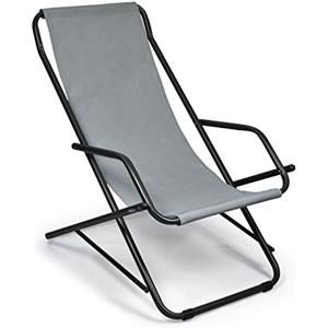 Stiliac 7401 Sdraio Dondolino, Grigio Chiaro, Diametro 25 cm