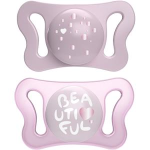 Chicco PhysioForma - Micrò Succhietto 0-2M Tettarella in Silicone Rosa, 2 Pezzi