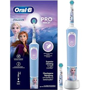 PROCTER & GAMBLE SRL Oral B spazzolino elettrico Frozen per bambini dai 3 anni + 1 testina di ricambio