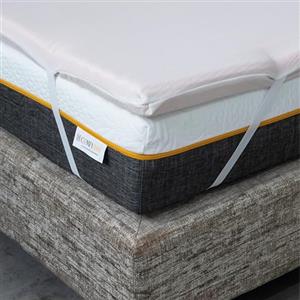 Comfy Line - Topper Singolo per Materasso in Poliuretano Espanso 5,5 cm - Interno da Ricambio Correttore con Gomma Certificata - Made in Italy