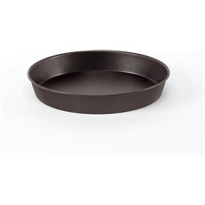 Pentole Agnelli Tortiera Tonda Alta in Alluminio Blu per Pizze - 32 x 32 x 4 cm