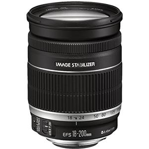 Canon Obiettivo EF-S 18-200 mm 1:3.5-5.6 IS [Versione EU]