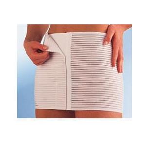 Multisan Cintura Regolabile Bianca - Cintura Elastico Traspirante Post Parto, Modellante e Aderente