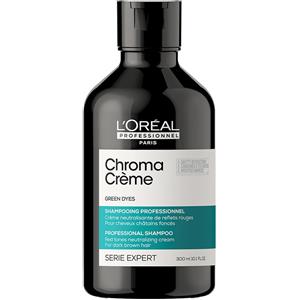 L'Oréal Professionnel Serie Expert Chroma Creme Shampoo Neutralizzante Verde 300 ml per Correzione Colore