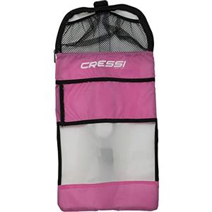 Cressi Bag C/Set/Fins, Borsa Trasporto Combo Set, Set, Pinne Snorkeling, Gioventù Unisex, Unica, Rosa (Rosa Set Pinne Jr)