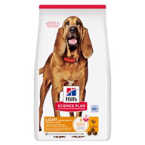 Hill's Science Plan Mature Adult 7 Medium Light con Pollo - Alimento Secco per Cani Maturi di Media Taglia, 2,5 kg