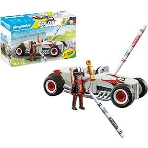 Playmobil 71376 Set da Gioco Auto da Corsa