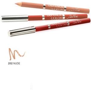 BioNike DEFENCE COLOR Matita Labbra 202 Nude - Morbida, Scorrevole e Precisa