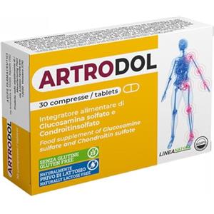 AGIPS FARMACEUTICI Agips Artrodol Integratore per Articolazioni Ossa e Cartilagine con Condroitina e Glucosamina ad Alto Dosaggio 30 compresse (1 Scatola)