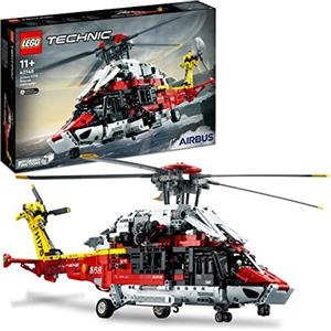 LEGO Technic Elicottero di Salvataggio Airbus H175, Kit Modellismo con Motore per Rotazione dei Rotori, Giocattolo Educativo, Idee Regalo di Compleanno, Giochi per Bambine e Bambini da 11 Anni 42145