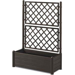 Stefanplast FIORIERA RETTANG ITALIA SPALLIERA MOKA