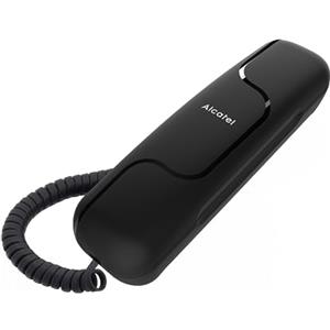 Alcatel T06 NERO Telefono fisso, ultra compatto ideale per spazi limitati, installabile a muro, Tasto di richiamata