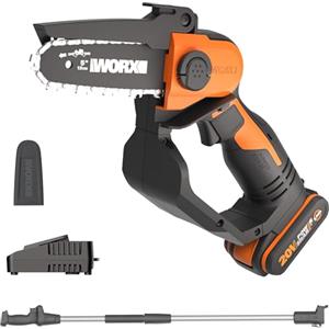 WORX 18V Mini Motosega a Batteria WG324E.1 Elettrica Motosega senza Fili