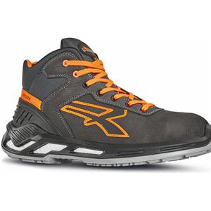 U-POWER Scarpe antinfortunistiche basse unisex U-POWER Lord S3 n° 37 verde