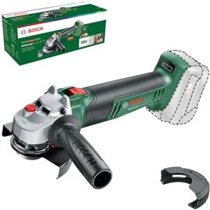 Bosch Home and Garden Minismerigliatrice angolare a batteria UniversalGrind 18V-75 (senza batteria; per smerigliatura, taglio, spazzolatura e levigatura di vari materiali; diametro 115 mm)