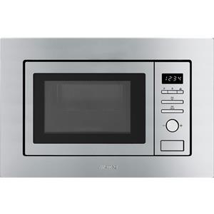 Smeg Forno microonde con grill da incasso FMI020X finitura acciaio inox da 60 cm