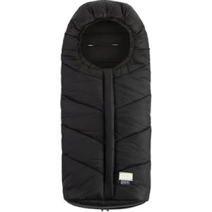 Nuvita 9925 Junior One+ | Sacco universale per passeggino | Protezione da 6 a 36 mesi (100cm)| Protezione fino a -18°C e Impermeabilità anti vento | Nero