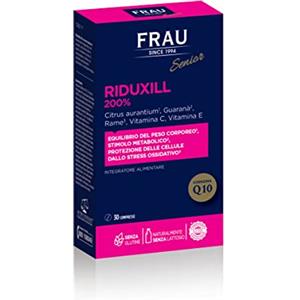 FRAU Riduxill 200% Integratore Alimentare con Arancio Amaro e Guaranà, Favorisce L'equilibrio Del Peso Corporeo, 30 Compresse