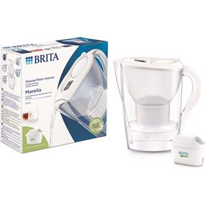 Brita Caraffa Filtrante Acqua Brita Marella da 2.5 Litri con 1 Filtro Incluso