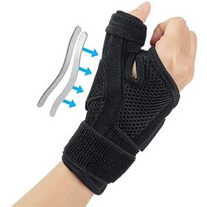 ACWOO Tutore Pollice, Tutore per Tunnel Carpale, Tutore Pollice Supporto per Tunnel Carpale per Destro & Sinistro, Tutore Polso Pollice Per L'artrite, la Tendinite e le Distorsioni