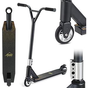 Sportana Monopattino Stunt Scooter Freestyle ABEC 9 Ruote in PU Manubrio a 360° Bambini Adulti Trick Kickscooter