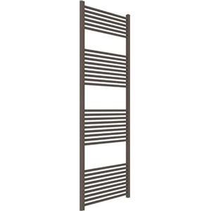 ERCOS Scaldasalviette Termoarredo Bagno Dimensioni 650x1800 MM Radiatore Bagno Marrone Bruciato Opaco , Attacchi da 1/2 Fornito Con Kit Montaggio