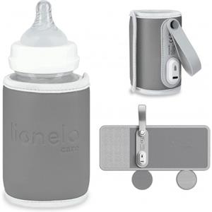 LIONELO Scaldabiberon Portatile THERMUP GO GREY SILVER