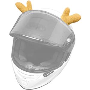 Tsangbaby Carino Elk Corna per Sci Casco Peloso Renna Corna Casco Orecchie Decorazione Divertente Natale Cervo Corna Accessorio Casco per Le Donne Marrone