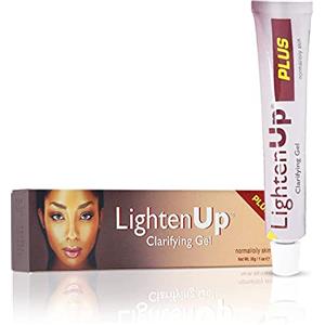 OMIC Lighten-Up LightenUp Plus Clarifying Gel - 1 fl oz / 30 ml - Crema Schiarente, Riduce l'Iperpigmentazione su: Gomiti, Mani, Ascelle, con alfa-arbutina, estratto di tamarindo fruttato, anti-macchie.