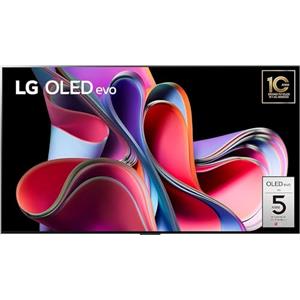 LG OLED evo 55'', Smart TV 4K, OLED55G36LA, Serie G3 2023, Design One Wall, Processore α9 Gen6, Brightness Booster Max, Dolby Vision, Wi-Fi 6, 4 HDMI 2.1 @48Gbps, VRR, ThinQ AI, webOS 23, Nero