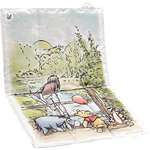 keeeper Fasciatoio Portatile, Winnie the Pooh, Ideale per i Viaggi, Superficie Confortevole, Facile da Pulire, Antek, Bianco