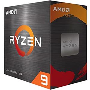 AMD Processore AMD Ryzen 9 5950X (16Cores/32Threads, 105W TDP, Socket AM4, 72MB Cache, Boost di Frequenza fino a 4.9 GHz max, senza ventole)