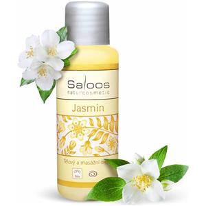 Saloos Jasmine Bio Body and Massage Oil 50ml - Olio da Massaggio Idratante e Rilassante con Effetti Afrodisiaci