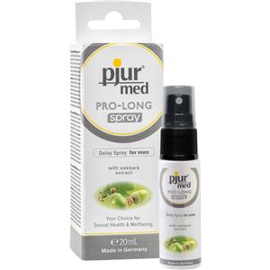 Pjur Med Pro-Long Spray Ritardante 20ml - Effetto Astringente con Acido Tannico e Pantenolo