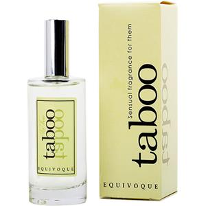 RUF Taboo Equivoque - Profumo Afrodisiaco Unisex ai Feromoni 50ml con Note di Legno e Ambra