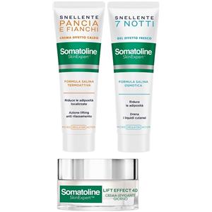 Somatoline Skin Expert Cofanetto Mini Best Seller - Crema Snellente Corpo 50 ml Cosmetico Viso 10 ml Cosmetico Viso 15 ml